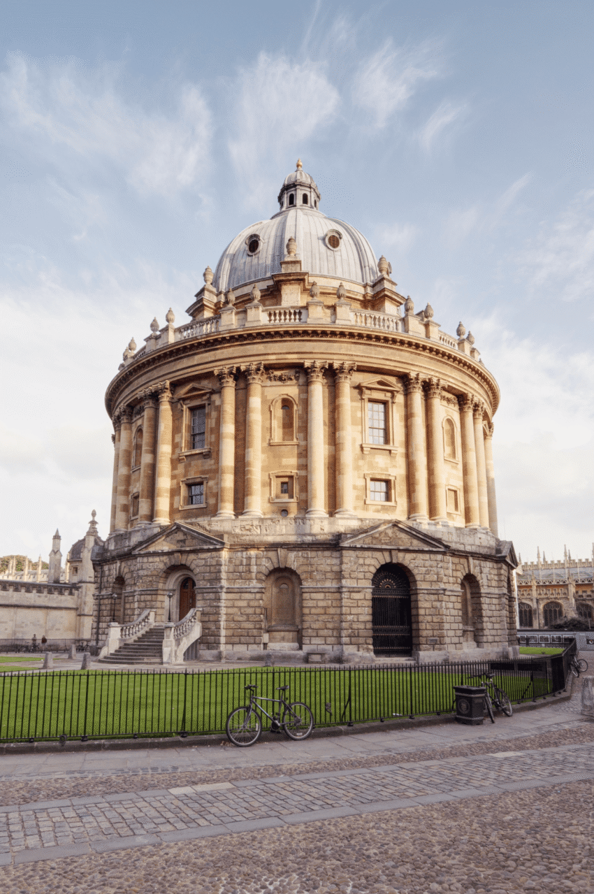 vertical shot radcliffe camera oxford england 2