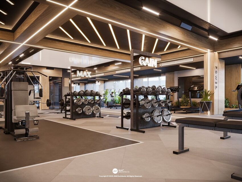 gym interior design solutions