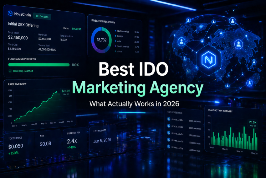 Best IDO Marketing Agency for Crypto Projects What Actually Works in 2026