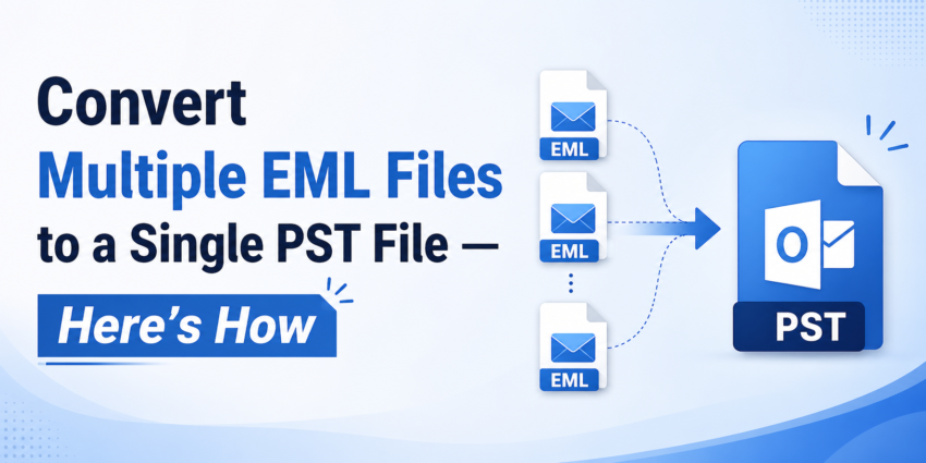convert multiple eml to pst