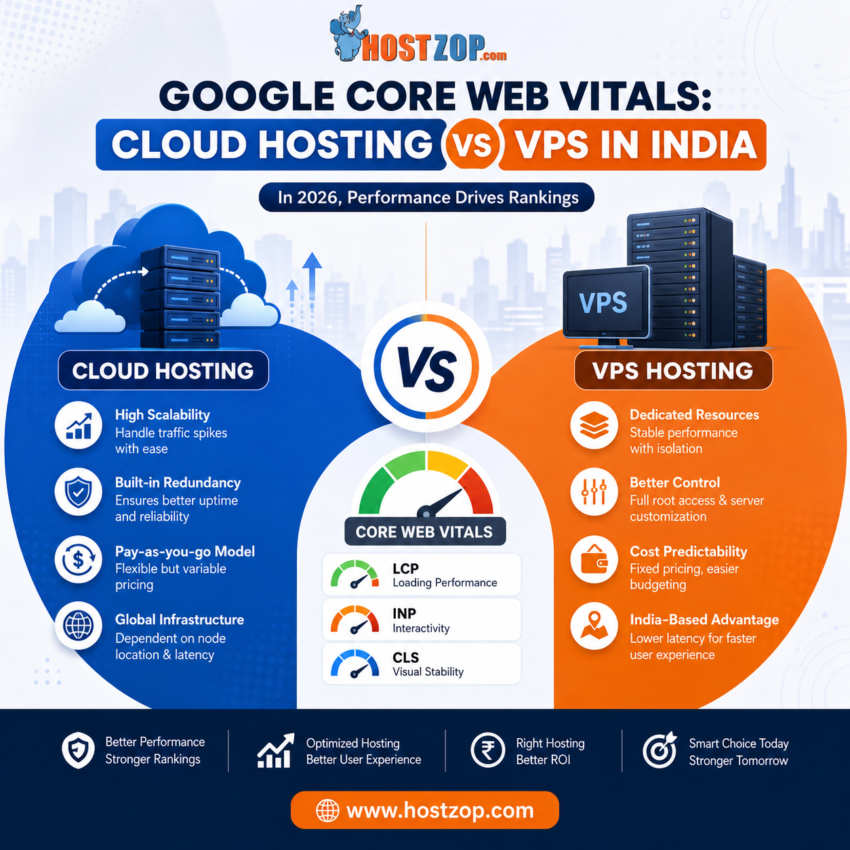 Cloud Hosting Vs VPS In India