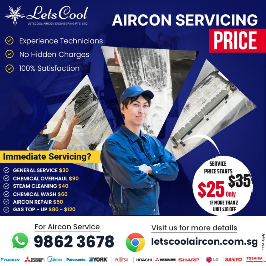 Aircon servicing price