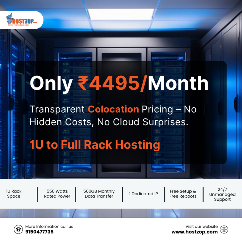Only %E2%82%B94495Month Colocation