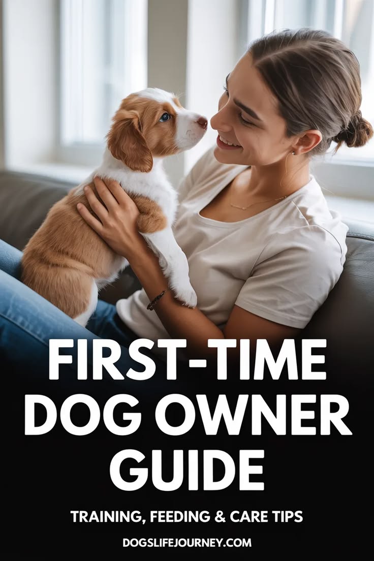 first time dog owner advice