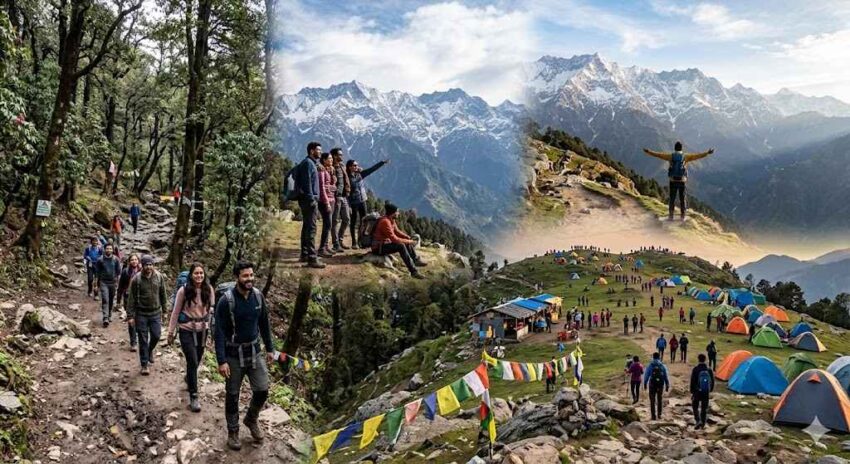 mcleodganj triund trek package from delhi