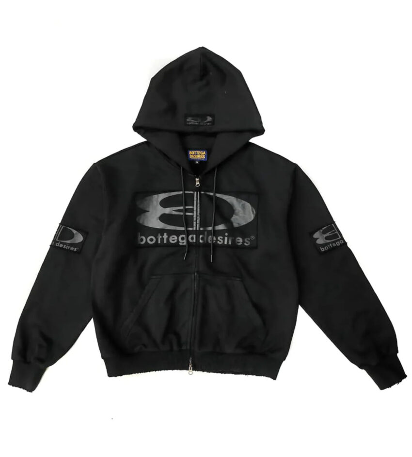 Bottega Desires Tech Jacket Black front 1 1 1