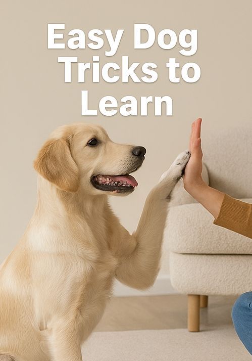 how to teach your dog tricks