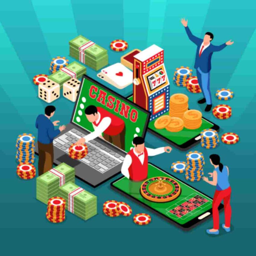 jpeg optimizer 2008.i105.025 isometric online casino illustration