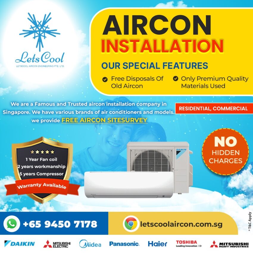 Aircon installation 7