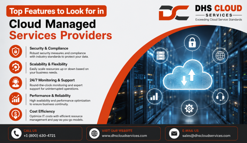 Top Features to Look for in Cloud Managed Services Providers