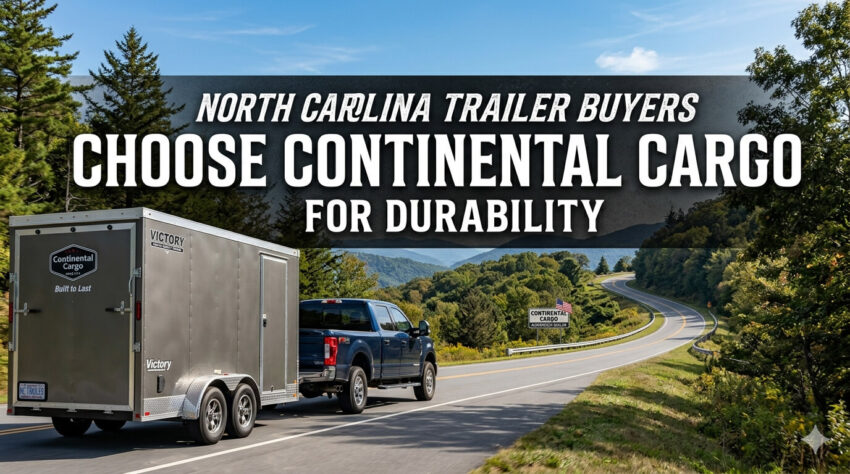 North Carolina Trailer Buyers Choose Continental Cargo for Durability