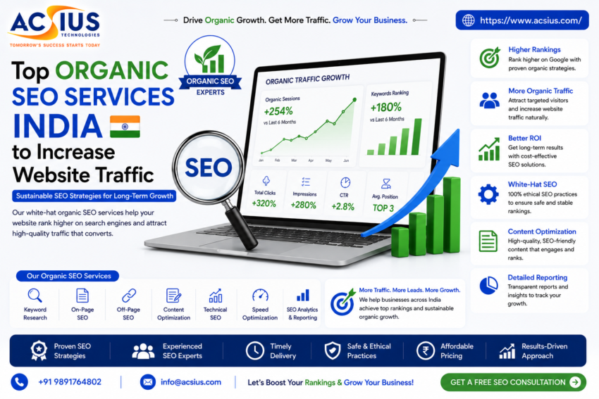 Boost your business with organic SEO