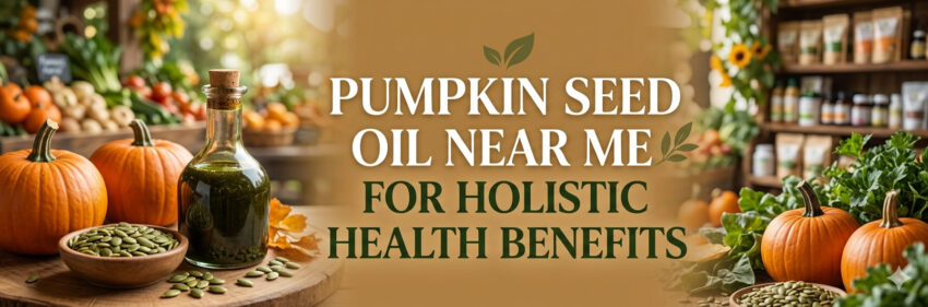 Pumpkin Seed Oil Near Me for Holistic Health Benefits
