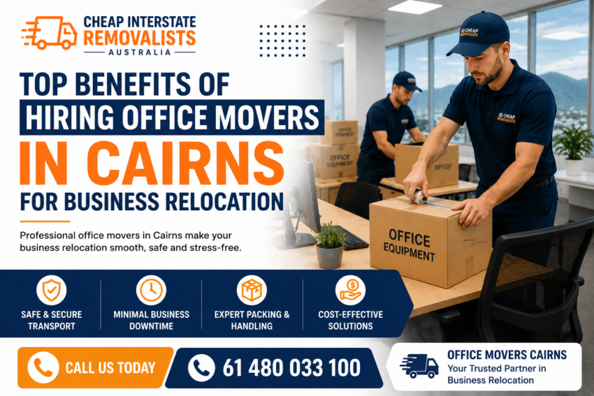 office movers cairnas