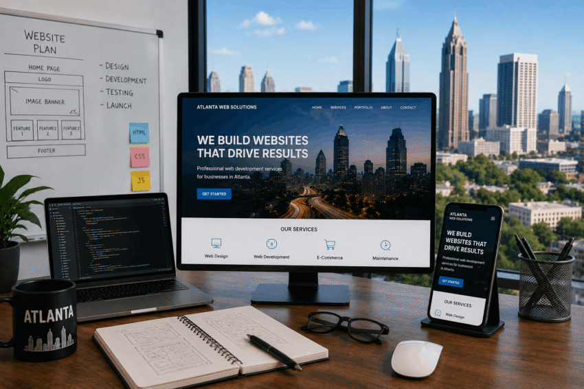 Web Development Company in Atlanta Creating Websites for Modern Business Needs