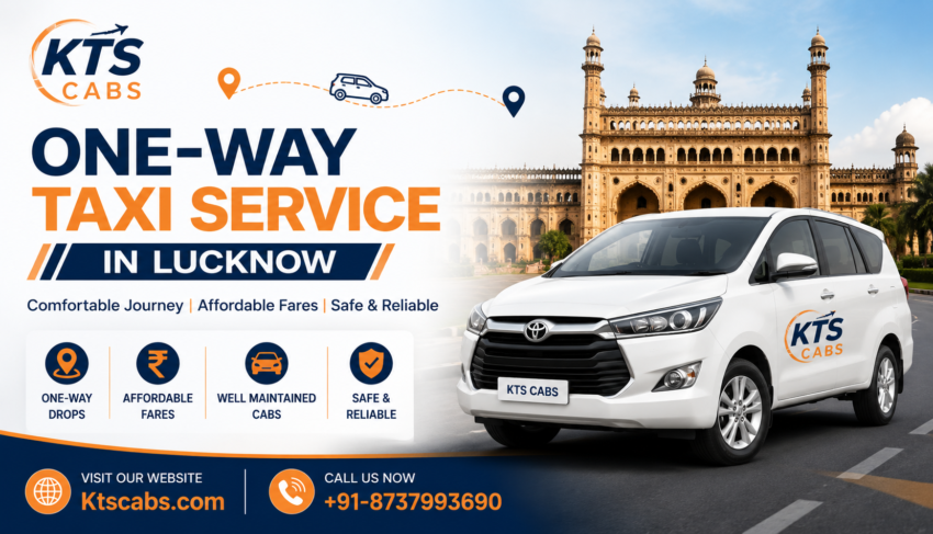 One Way Taxi Service in Lucknow