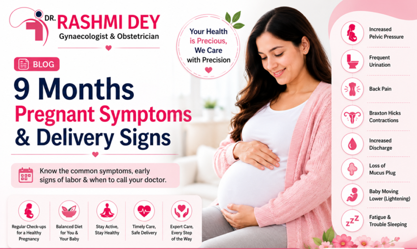 9 Months Pregnant Symptoms