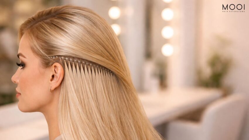 Remy Nano Tip Hair Extensions for Fine Hair