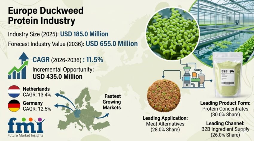 Europe Duckweed Protein Industry