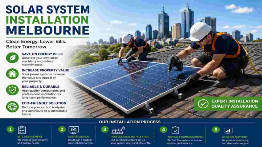 solar system installation melbourne 50kb
