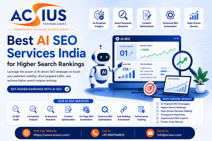 AI SEO services for higher rankings