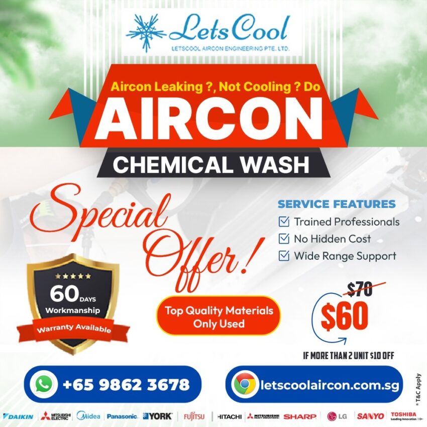 Aircon chemical wash 1
