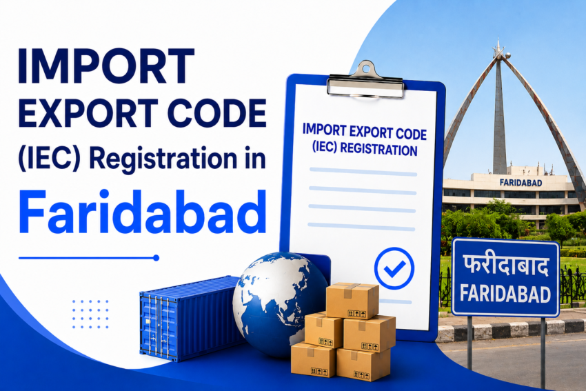 Import Export Code IEC Registration in Faridabad
