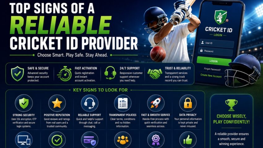 Top Signs of a Reliable Cricket ID Provider