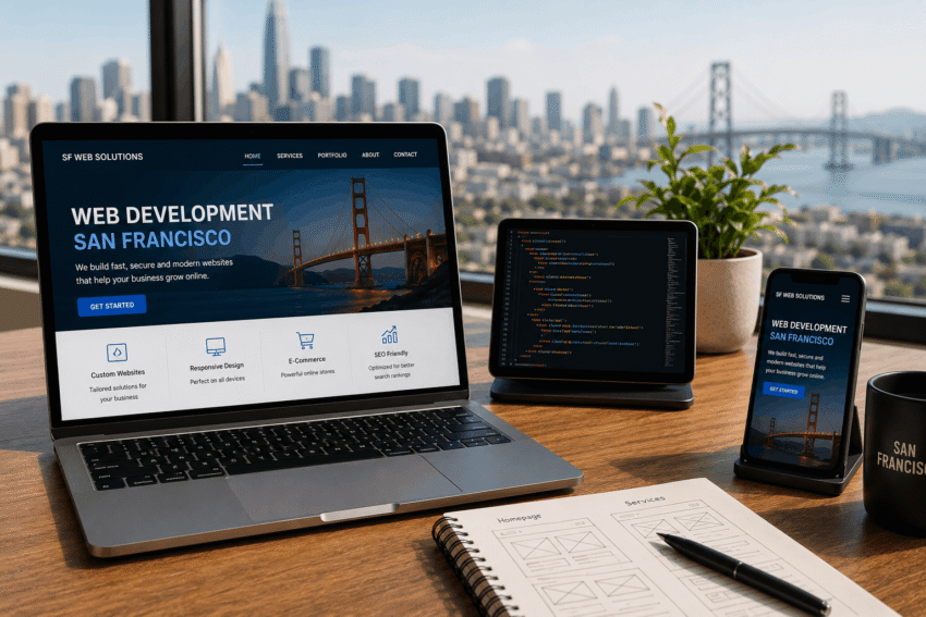 Web Development San Francisco Creating Reliable Websites for Modern Businesses 1