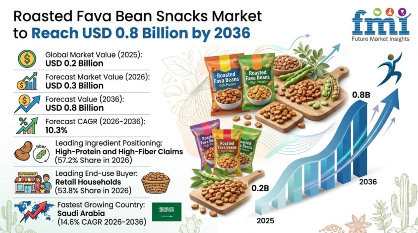 Roasted Fava Bean Snacks Market