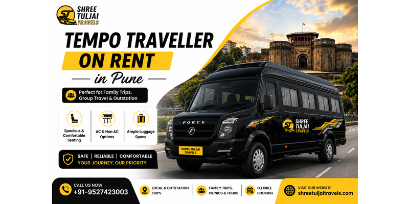 Tempo Travelleron rent in Pune