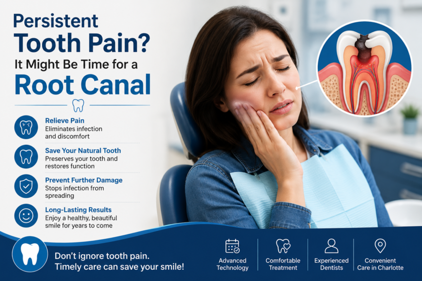 Persistent Tooth Pain It Might Be Time for a Root Canal