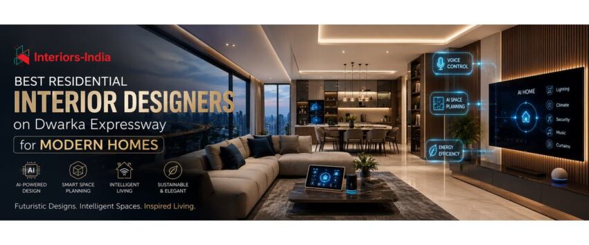 Best Residential Interior Designers on Dwarka Expressway for Modern Homes