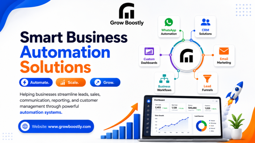 Growboostly business automation solutions