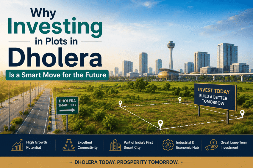 Why Investing in Plots in Dholera Is a Smart Move for the Future