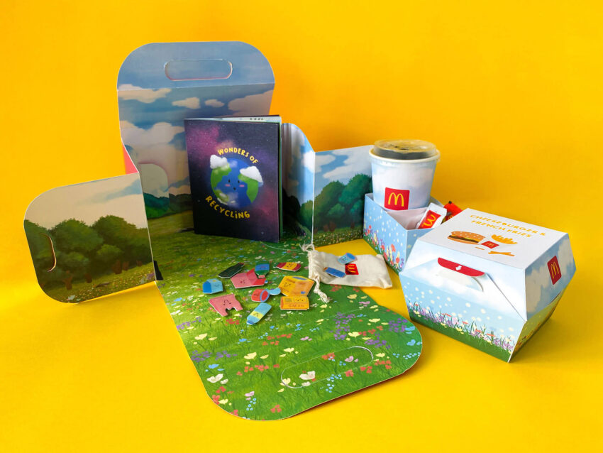 happy meal boxes