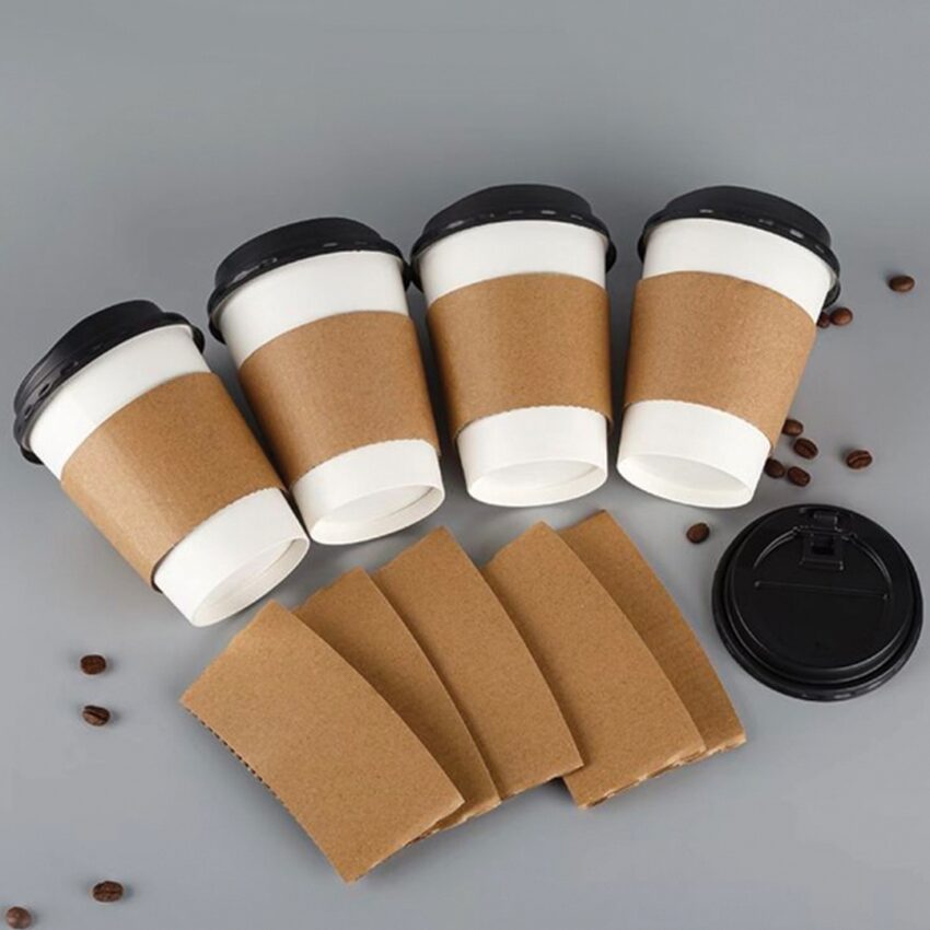 Paper coffee cup sleeves 1