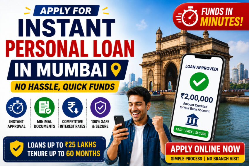 Instant personal loans in Mumbai