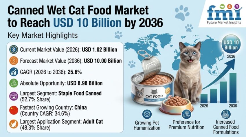 Canned Wet Cat Food Market