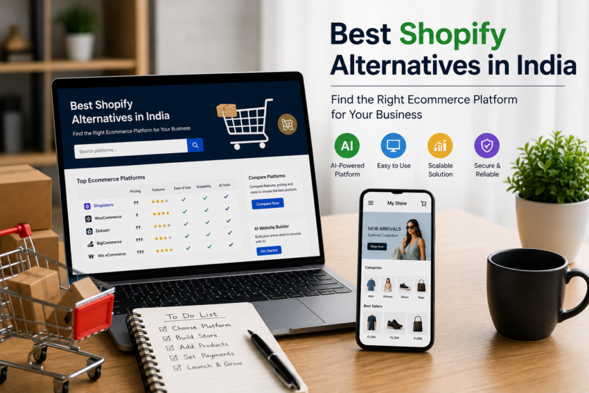 Best Shopify Alternatives in India Find the Right Ecommerce Platform for Your Business