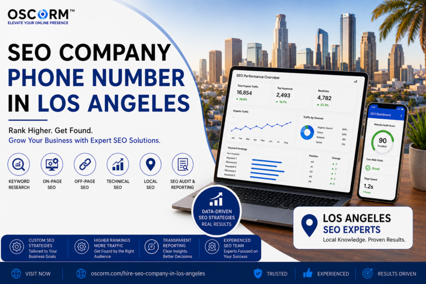 SEO Company Phone Number in Los Angeles 1