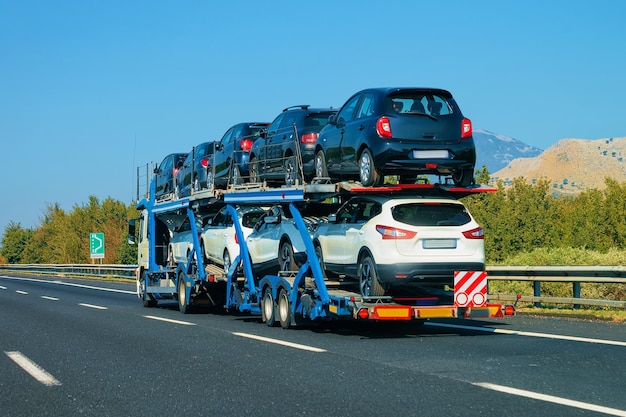car carrier road truck transporter 250132 7870