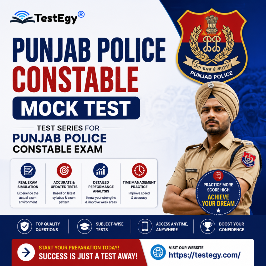 Punjab Police Constable Exam