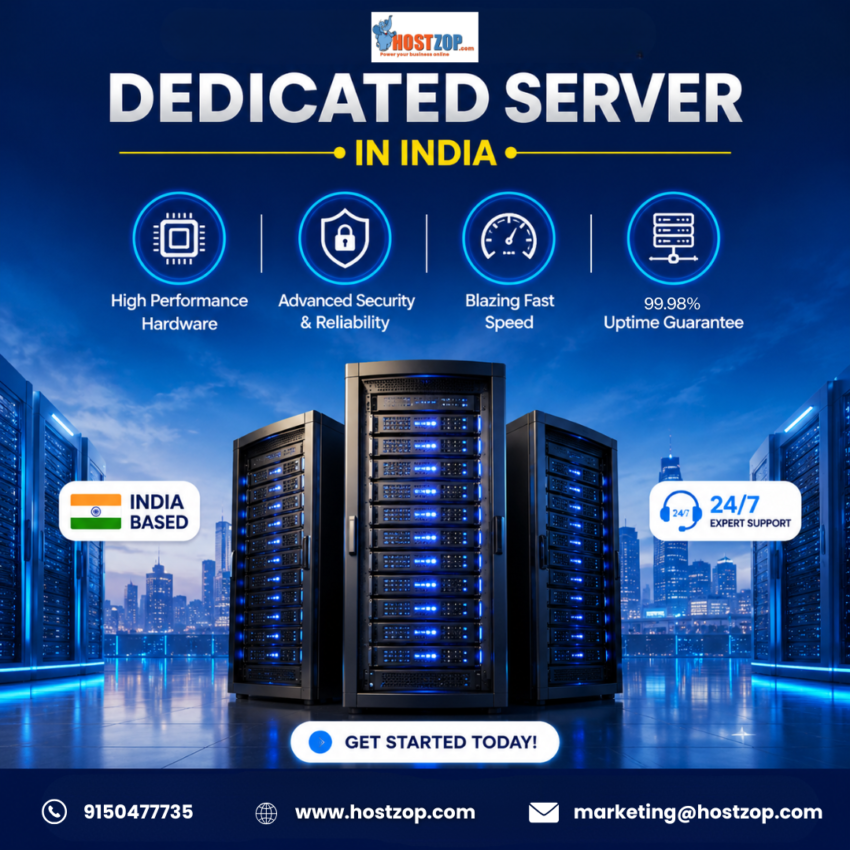Power Your Business With High Performance Dedicated Server Hosting In India