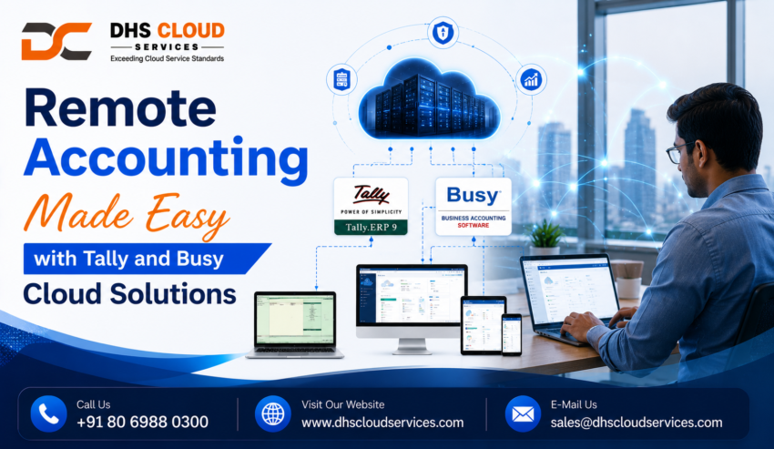 Remote Accounting Made Easy with Tally and Busy Cloud Solutions