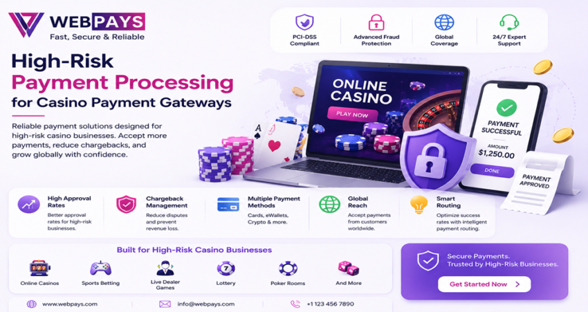 High Risk Payment Processing for Casino Payment Gateways