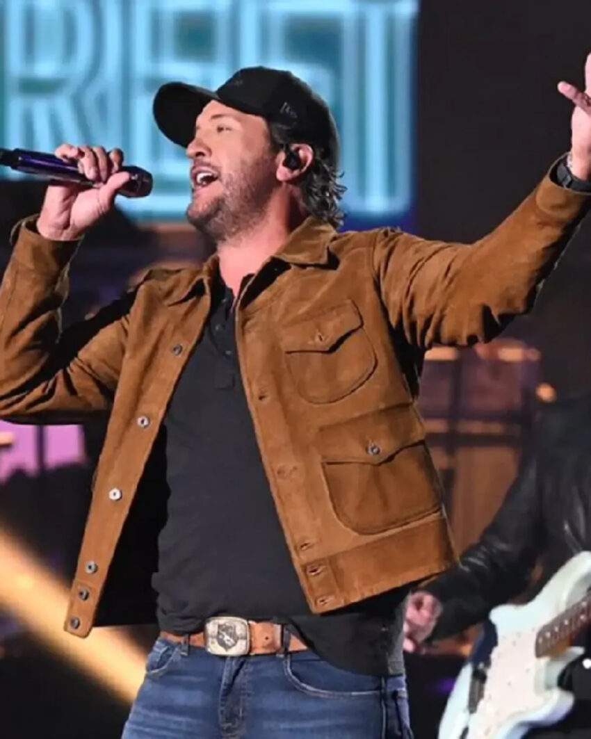 AhaConvert 2026 Luke Bryan Suede Jacket