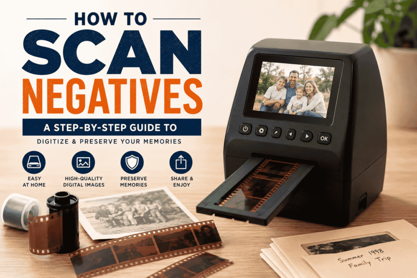 How to Scan Negatives 1