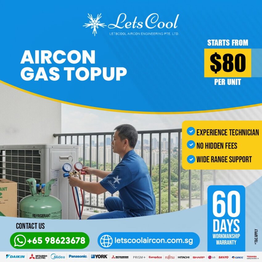 Aircon Gas topup