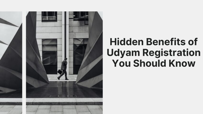 Hidden Benefits of Udyam Registration You Should Know